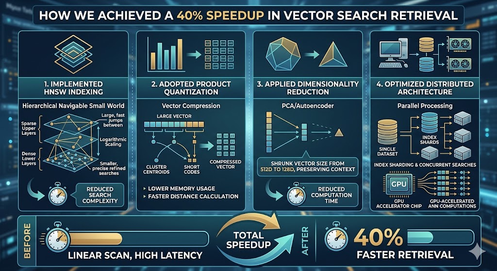 How We Achieved a 40% Speedup in Vector Search Retrieval